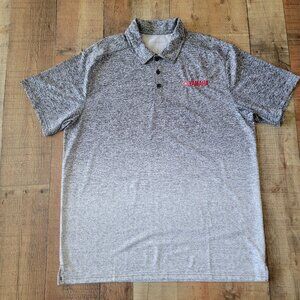 Yamaha Black Gray White Ombre Polo